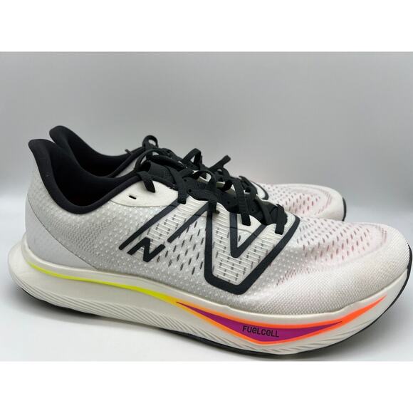 New Balance FuelCell Rebel V3 Running White MFCXCW3 Men Size 13📦 - Picture 1 of 12